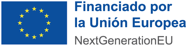 Logo NextGenerationEU Financiado por la Unión Europea