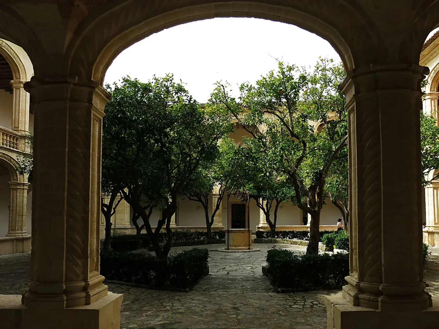 Claustre de Sant Vicenc Ferrer interior